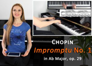 Chopin - Impromptu No. 1 in Ab Major, op. 29. Piano Tutorial